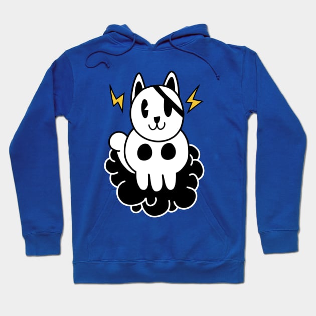 Pirate Cat Storm Hoodie by pako-valor